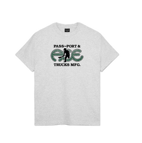 Ace Passport Hammertone Tee Ash XL