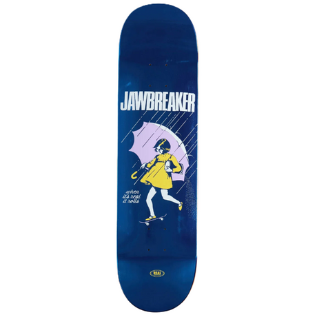 Real Jawbreaker Skateboard Deck Blue 8.3x14.5WB