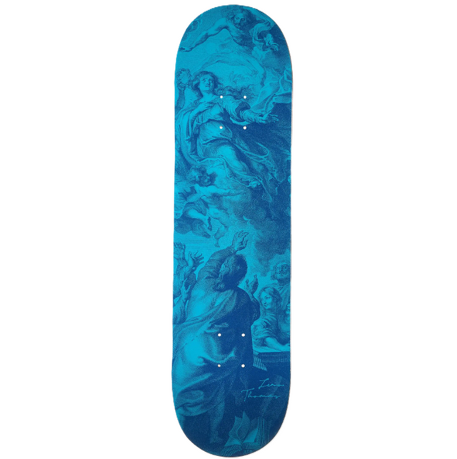 Zero Thomas Renaissance Skateboard Deck Blue 8.25x14.25WB
