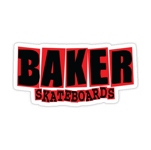 Baker Zorilla Scenario Skateboard Deck Green Red 8.25x14.25wb