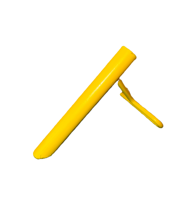 USAFBL Steel Pipe Pole Jam Fingerboard Obstacle Yellow 5inch