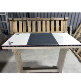 USAFBL Game of Skate Table with Stand Natural 35-47 adju