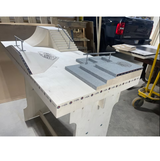 USAFBL Stage1 Fingerboard Park Table with Stand Natural 3x5