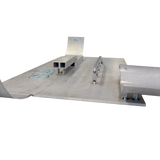 ALUMINUM WELD FINGERBOARD PARK SILVER 18x30