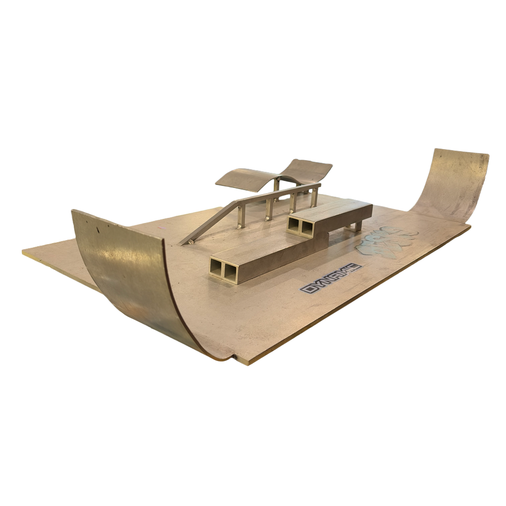 ALUMINUM WELD FINGERBOARD PARK SILVER 18x30
