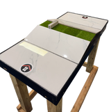 Warehouse Ramps Game of Skate Transition Gap Fingerboard Park w Stand White 30x50