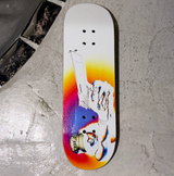 223 Sight Fingerboard Deck White 29.5x99 High Flat