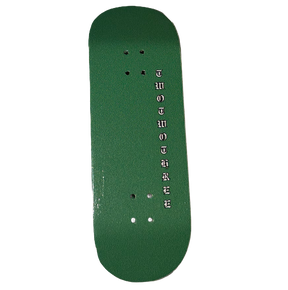 223 Vertical Fingerboard Deck Green 32.5x99 High Flat