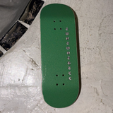 223 Vertical Fingerboard Deck Green 32.5x99 High Flat
