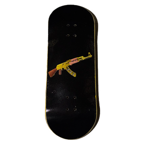 223 AK Vertical Fingerboard Deck Black 34x97 Medium Low