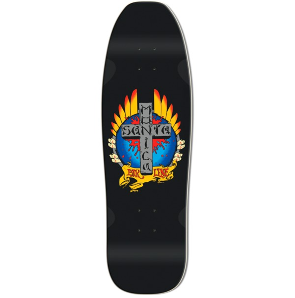 SMA Stigmata Cruiser Skateboard Deck Black 9.25x20WB