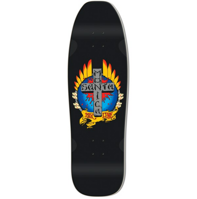 SMA Stigmata Cruiser Skateboard Deck Black 9.25x20WB