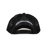 SMA Bi Plane Mesh Trucker Hat Black Snapback