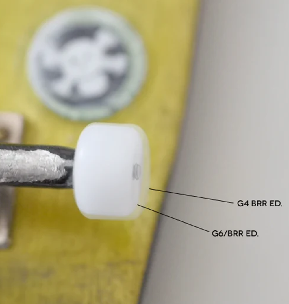 Flatface G4 Fingerboard Wheels Turqoise G4A