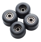 Flatface G9 Dual Bearing Fingerboard Wheels Black Pro