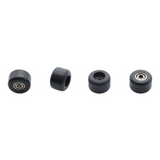 Flatface G9 Dual Bearing Fingerboard Wheels Black Pro