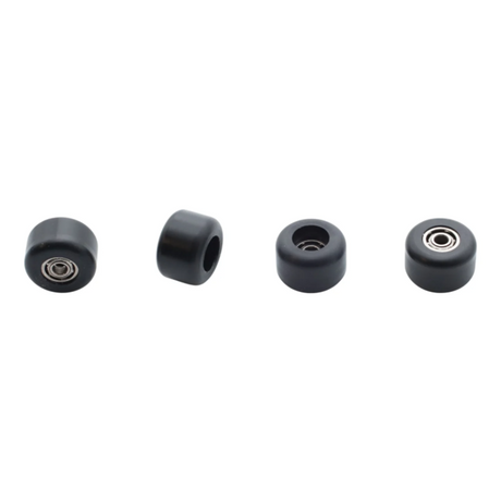 Flatface G9 Dual Bearing Fingerboard Wheels Black Pro