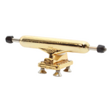 Flatface Blistered Dual Bearing Fingerboard Trucks Gold 34mm