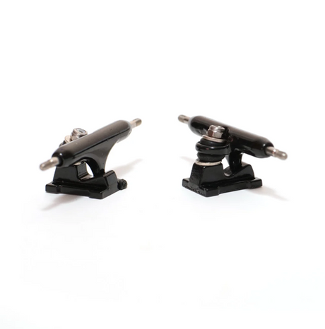 Flatface Fire Fingerboard Trucks Black 32mm