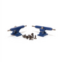 Flatface Fire Fingerboard Trucks Blue 32mm