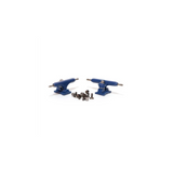 Flatface Fire Fingerboard Trucks Blue 32mm