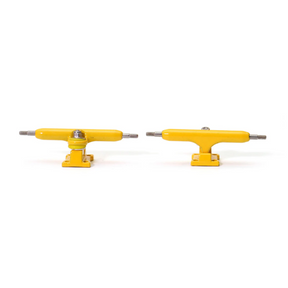 Flatface Fire Fingerboard Trucks Yellow 34mm