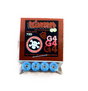 Flatface Blistered Blackriver Fingerboard Wheels Urethane Blue Glitter 72d Ultra G4