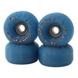 Flatface Blistered Blackriver Fingerboard Wheels Urethane Blue Gold 72d Ultra V5