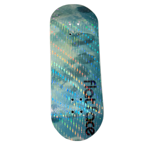 Flatface G16 Fingerboard Deck Holographic Canada Green 33.6mm Non-Wear