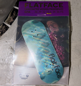 Flatface G16 Fingerboard Deck Holographic Canada Green 33.6mm Non-Wear