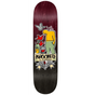 Krooked Manderson Complex Skateboard Deck Red Brown 8.38x14.25wb