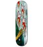 Krooked Firebirds Skateboard Deck Teal 8.12x14.25WB