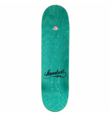 Krooked Firebirds Skateboard Deck Teal 8.5TFx13.7WB