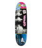 Krooked A-Hole Reissue Skateboard Deck Black Blue 8.75x14.3WB