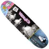 Krooked A-Hole Reissue Skateboard Deck Black Blue 8.75x14.3WB