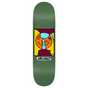 Krooked EzRider MoonSmile Skateboard Deck Green 8.38x14.5WB