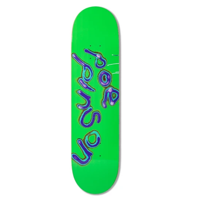 There Poe Tele Skateboard Deck Green 8.12x14.2WB