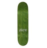 There Poe Tele Skateboard Deck Green 8.12x14.2WB