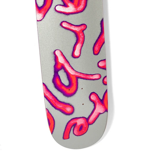 There Marbie Soup Skateboard Deck Silver Pink 8.5x14