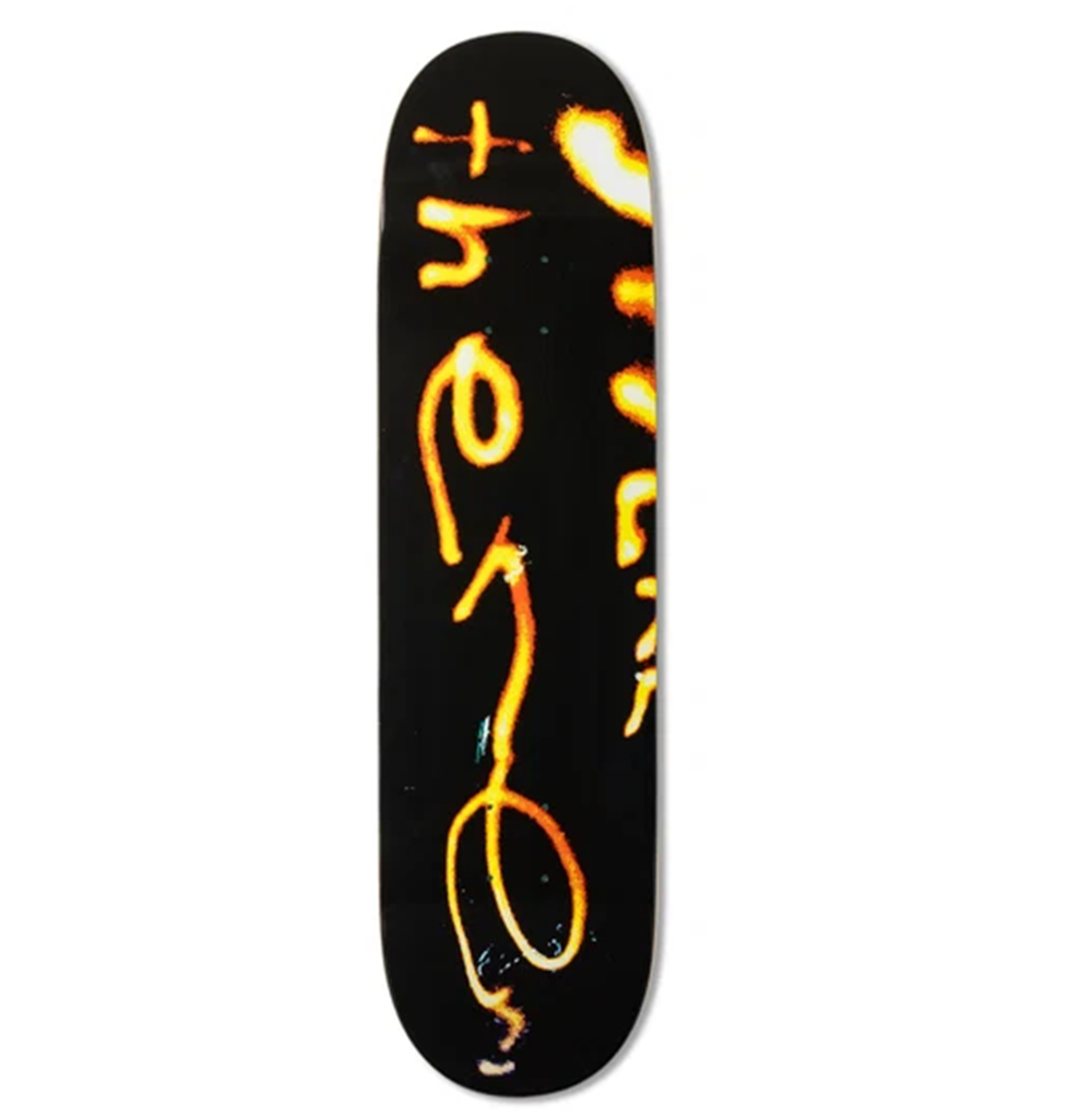 There Burning Skateboard Deck Black 8.25x14WB