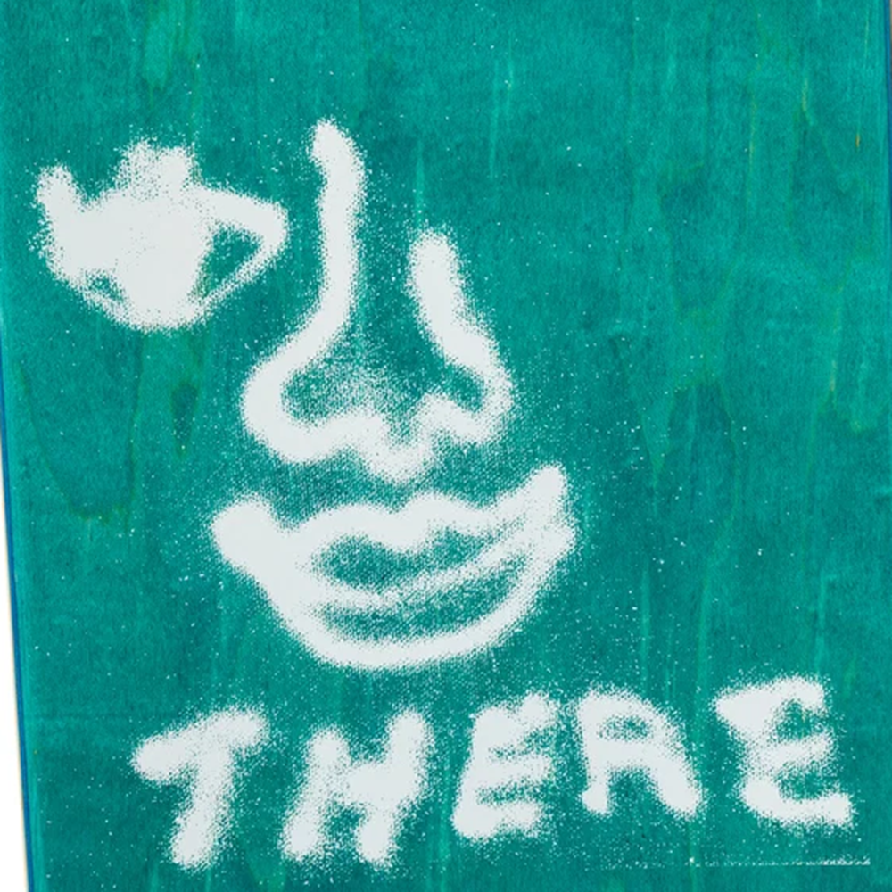 There Burning Skateboard Deck Black 8.25x14WB