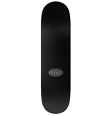Real Mason Black Sun Cathedral Skateboard Deck Black Silver 8.25x14.38WB