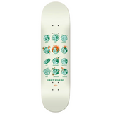 Real Jimmy How Are You Skateboard Deck Natural White 8.5x14.25Wb