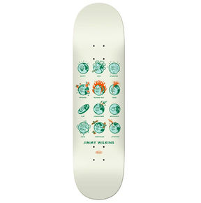 Real Jimmy How Are You Skateboard Deck Natural White 8.5x14.25Wb