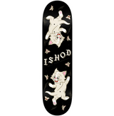 Real Ishod Kitten Scratch Twin Tail Skateboard Deck Black 8.5x14.5WB