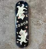 Real Ishod Kitten Scratch Twin Tail Skateboard Deck Black 8.5x14.5WB