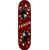 Real Ishod Kitten Scratch Twin Tail Skateboard Deck Red 8.25x14.33WB