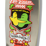 Krooked Wilson Zogger Skateboard Deck Silver 10.75x14.2WB