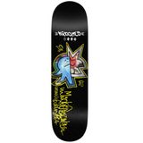 Krooked Gonz Signature Skateboard Deck Black 8.5x14.25WB