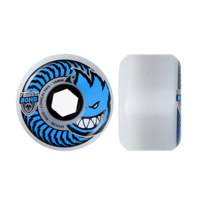 Spitfire 80HD Conical Full Wheels Set Clear Blue 58mm